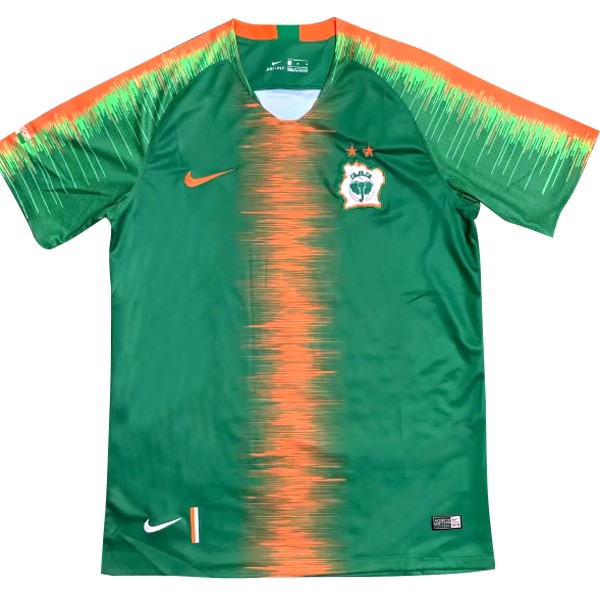 Trikot Trainingsshirt Costa D'Avorio 2018 Gelb Grün Fussballtrikots Günstig